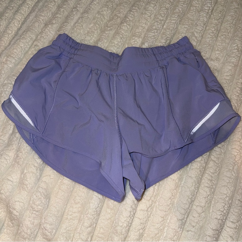 lululemon athletica Lavender Run Short with Reflective Trim